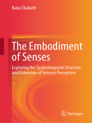 cover image of The Embodiment of Senses